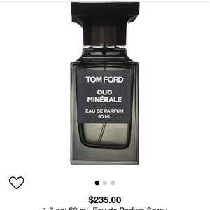 ☀️SOLD☀️Tom Ford “Oud Minerale” men’s